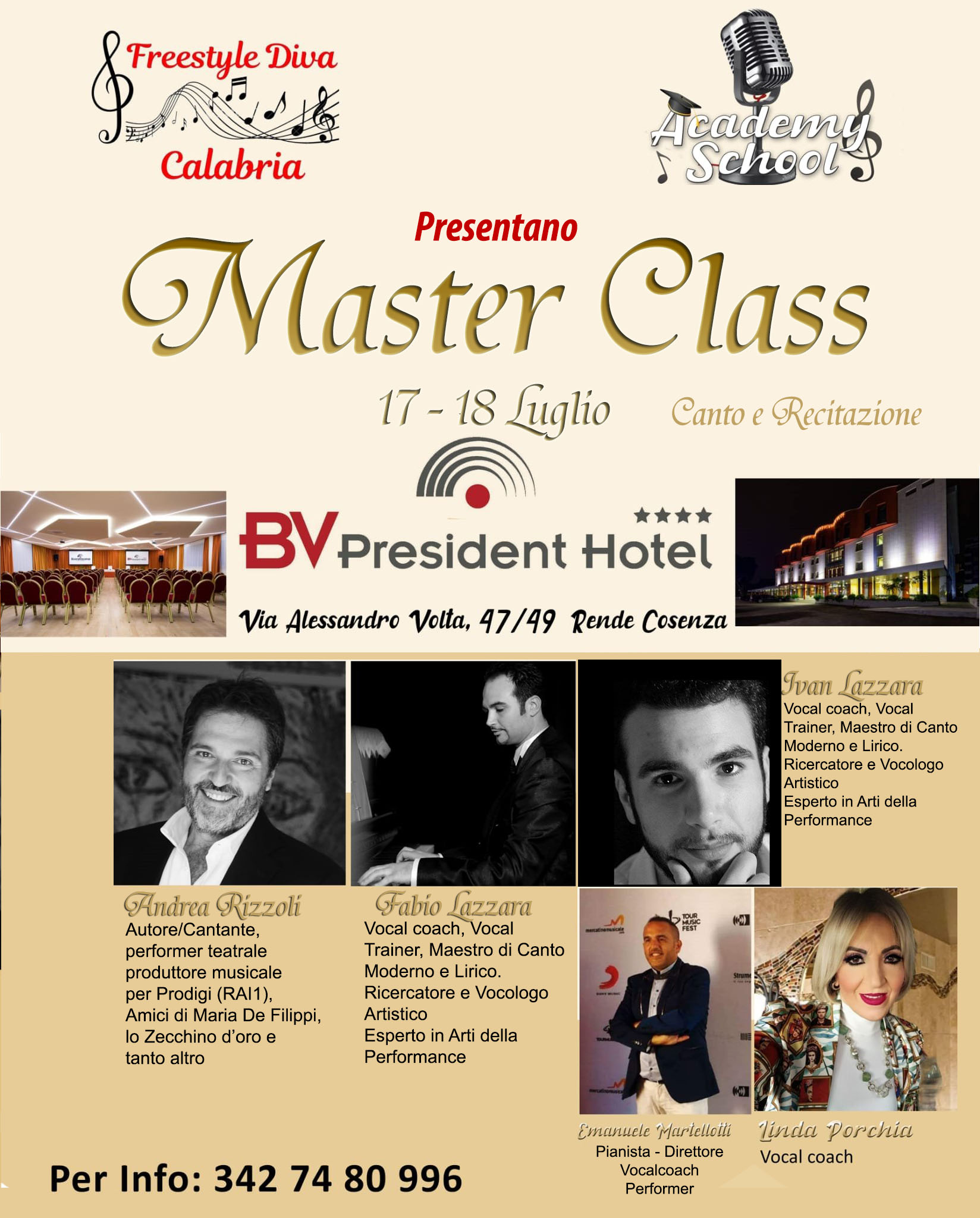 MASTERCLASS PEPPE VESSICCHIO BEPPE LAZZARA